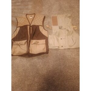 Vintage 1960's American Field by Hettrick Hunting Vest -- Mens M -- Game Pouch